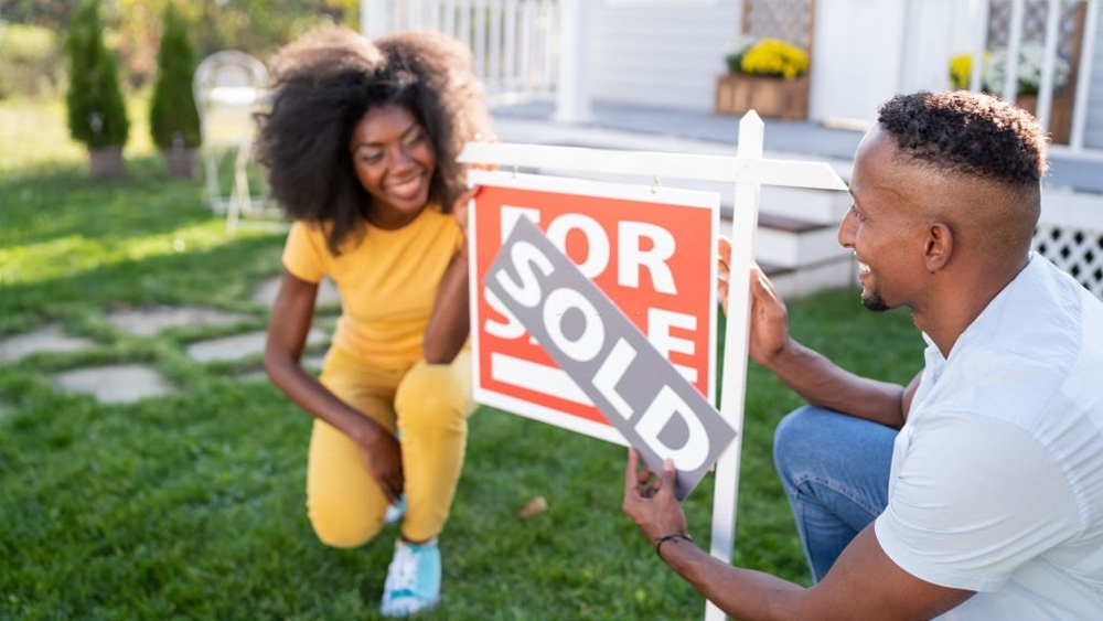 young couple sold their house