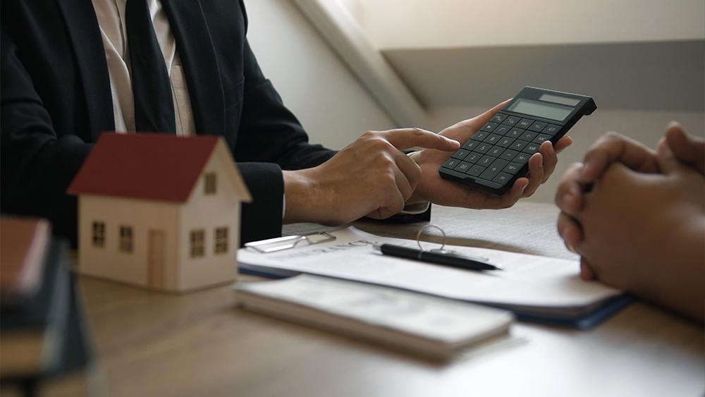 Agents are calculating the loan payment rate